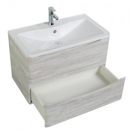 BelBagno Тумба с раковиной Acqua 90 подвесная Rovere Vintage Bianco