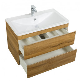 BelBagno Тумба с раковиной Albano 100 подвесная Rovere Rustico