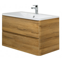 BelBagno Тумба с раковиной Albano 100 подвесная Rovere Rustico