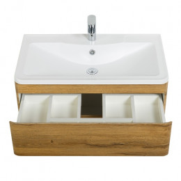 BelBagno Тумба с раковиной Albano 100 подвесная Rovere Rustico