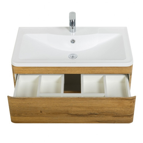 BelBagno Тумба с раковиной Albano 100 подвесная Rovere Rustico