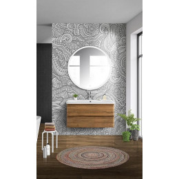 BelBagno Тумба с раковиной Albano 100 подвесная Rovere Rustico