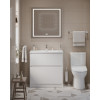 BelBagno Тумба с раковиной Kraft 39 80 напольная Bianco Opaco с раковиной BB-8099-3-80