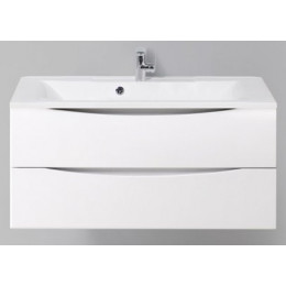 BelBagno Тумба с раковиной MARINO 1000 Bianco Lucido