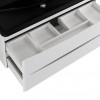 BelBagno Тумба с раковиной Acqua 120 подвесная Bianco Lucido с раковиной BB1200/455-LV-ART-ALR-NERO