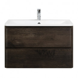 BelBagno Тумба с раковиной Albano 100 подвесная Rovere Nature Grigio