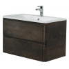 BelBagno Тумба с раковиной Albano 100 подвесная Rovere Nature Grigio