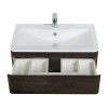 BelBagno Тумба с раковиной Albano 100 подвесная Rovere Nature Grigio