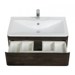 BelBagno Тумба с раковиной Albano 100 подвесная Rovere Nature Grigio