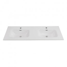 BelBagno Тумба с раковиной Etna 120 подвесная Bianco Lucido/Rovere Moro