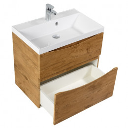 BelBagno Тумба с раковиной Marino-H60 70 подвесная Rovere Nature