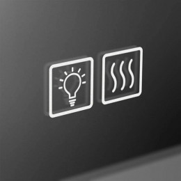 BelBagno Зеркало SPC-GRT-800-800-LED-TCH-WARM