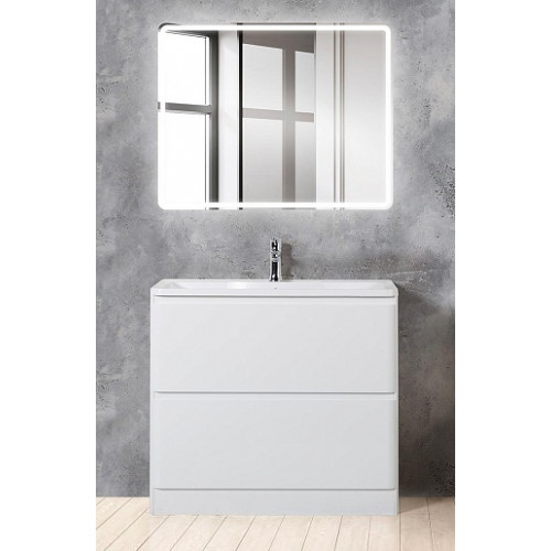 BelBagno Мебель для ванной Albano 80 напольная Bianco Lucido