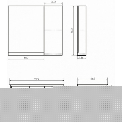Comforty Тумба с раковиной Бонн 90 (Quadro) подвесная дуб дымчатый