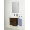 BelBagno Тумба с раковиной Neon 60 с 2 ящиками подвесная Rovere Scuro