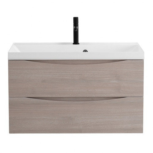 BelBagno Тумба с раковиной Marino 80 подвесная Rovere Grigio