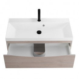 BelBagno Тумба с раковиной Marino 80 подвесная Rovere Grigio