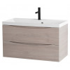 BelBagno Тумба с раковиной Marino 80 подвесная Rovere Grigio