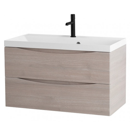 BelBagno Тумба с раковиной Marino 80 подвесная Rovere Grigio