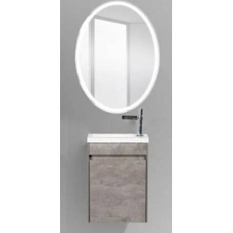 BelBagno Мебель для ванной Pietra mini 40 L Stucco Cemento, BTN