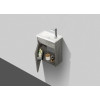 BelBagno Мебель для ванной Pietra mini 40 L Stucco Cemento, BTN