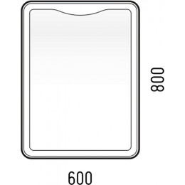Corozo Зеркало Орли 60x80