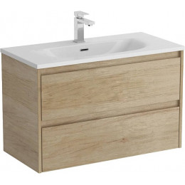 BelBagno Тумба с раковиной Kraft 39 80 Rovere Nebrasca Nature с раковиной BB-8099-3-80