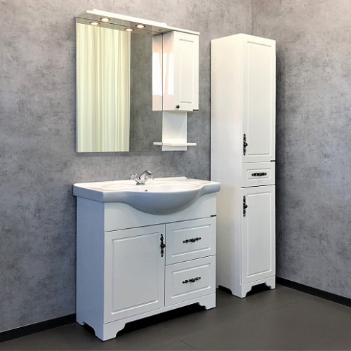 Comforty Мебель для ванной Севилья 85 слоновая кость