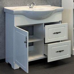 Comforty Мебель для ванной Севилья 85 слоновая кость