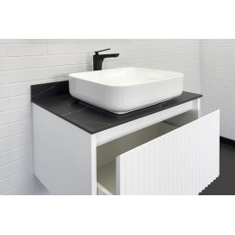 Comforty Мебель для ванной Марсель 75 T-Y9378 подвесная белая матовая
