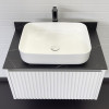 Comforty Мебель для ванной Марсель 75 T-Y9378 подвесная белая матовая