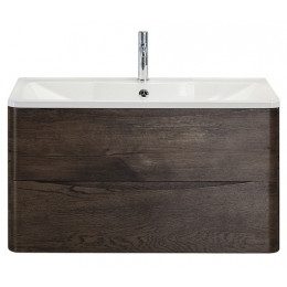 BelBagno Тумба с раковиной Acqua 90 подвесная Rovere Nature Grigio