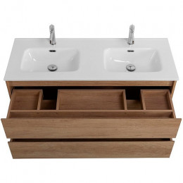 BelBagno Тумба с раковиной Kraft 120 подвесная Rovere Nebrasca Nature