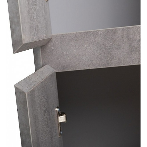 BelBagno Пенал для ванной Kraft 33/160 L Cemento Grigio
