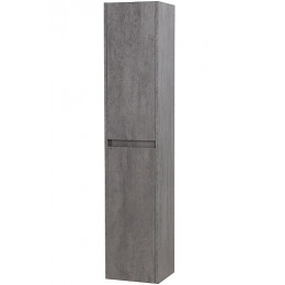 BelBagno Пенал для ванной Kraft 33/160 L Cemento Grigio