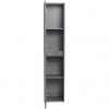 BelBagno Пенал для ванной Kraft 33/160 L Cemento Grigio