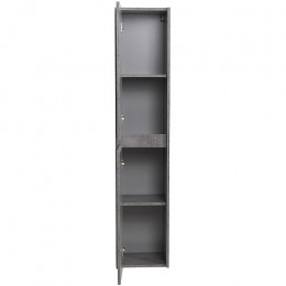 BelBagno Пенал для ванной Kraft 33/160 L Cemento Grigio