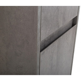 BelBagno Пенал для ванной Kraft 33/160 L Cemento Grigio