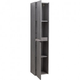 BelBagno Пенал для ванной Kraft 33/160 L Cemento Grigio