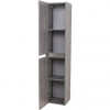 BelBagno Пенал для ванной Kraft 33/160 L Cemento Grigio