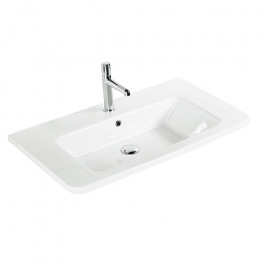 BelBagno Тумба с раковиной Albano-Cer 80 подвесная Bianco Lucido