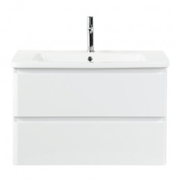 BelBagno Тумба с раковиной Albano-Cer 80 подвесная Bianco Lucido