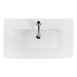 BelBagno Тумба с раковиной Albano-Cer 80 подвесная Bianco Lucido