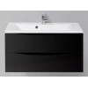 BelBagno Тумба для умывальника MARINO 900 Nero Lucido