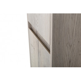 BelBagno Пенал для ванной Kraft 33/160 R Rovere Galifax Bianco