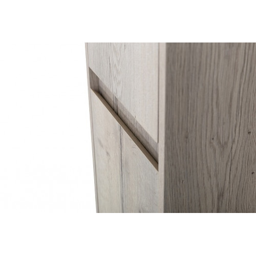 BelBagno Пенал для ванной Kraft 33/160 R Rovere Galifax Bianco