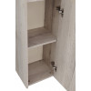 BelBagno Пенал для ванной Kraft 33/160 R Rovere Galifax Bianco