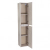 BelBagno Пенал для ванной Kraft 33/160 R Rovere Galifax Bianco