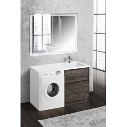 BelBagno Тумба с раковиной Kraft LVD 58 напольная Pino Pasadena под стиральную машину правосторонняя