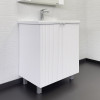 Comforty Мебель для ванной Лима 70 белая матовая